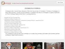 Tablet Screenshot of jyotirlingatemples.com